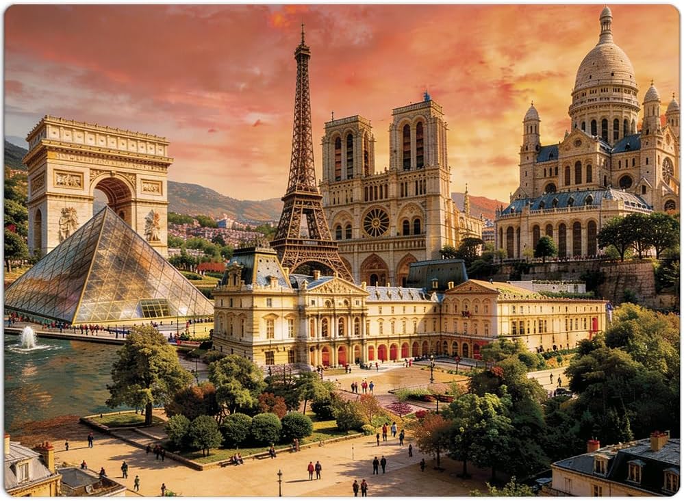 Toyster - Paris Mágica - Quebra-cabeça 1000 Peças - Game Office - Imagem 3