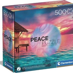 Clementoni Quebra-cabeça adulto PZL 500 PEACE PUZZLE FEITO NA ITÁLIA