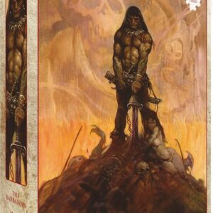 Quebra Cabeças Frank Frazzeta The Barbarian - Meeple BR Jogos