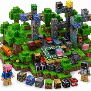 Kit Blocos Magnéticos de Construção, Brinquedos de Cubo Magnético Empilháveis, Cubos de Montar Educativos para Crianças 3+ Anos, Brinquedos Sensoriais Ideal para Presente (186 Peças)