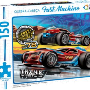 Pais & Filhos - Quebra-Cabeça, Fast Machine - 150Pçs