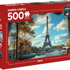 Quebra cabeça Paris, 500 peças, Mimo brinquedos
